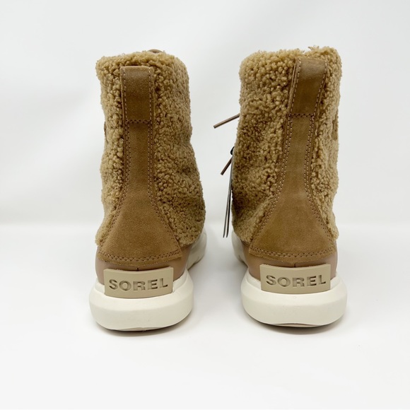 Sorel Explorer II Joan Cozy Boot Delta, Fawn Size 10 - Picture 4 of 8